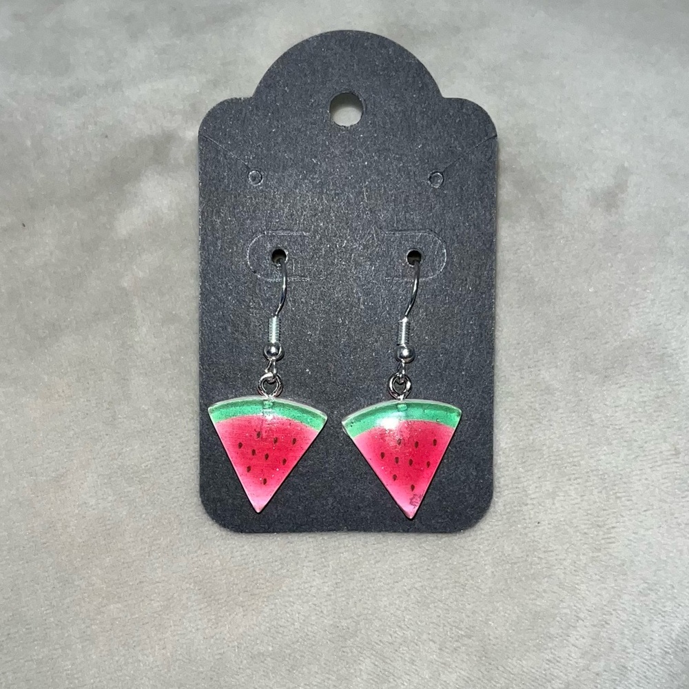 Watermelon Earrings!🍉
